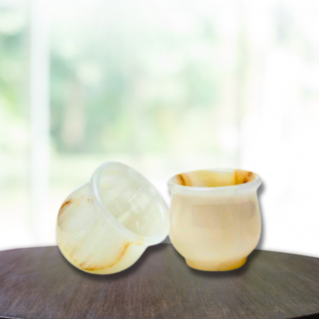 Marble Tequila Shot Glasses