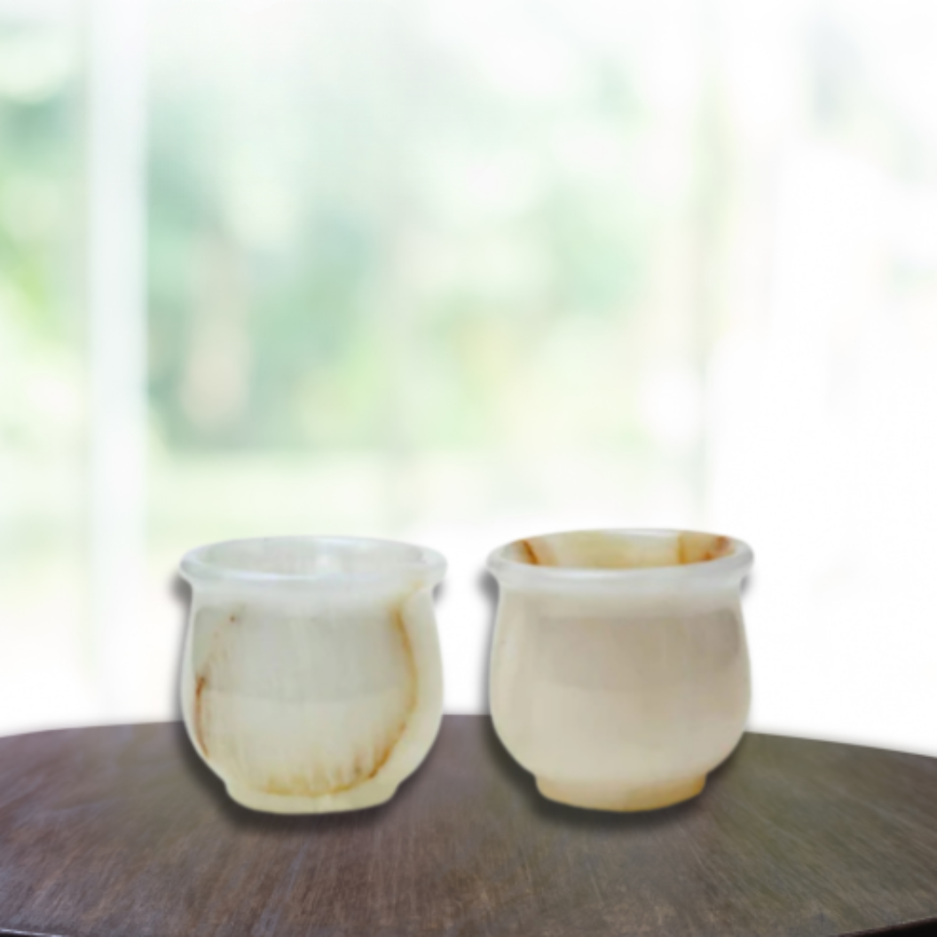 Marble Tequila Shot Glasses