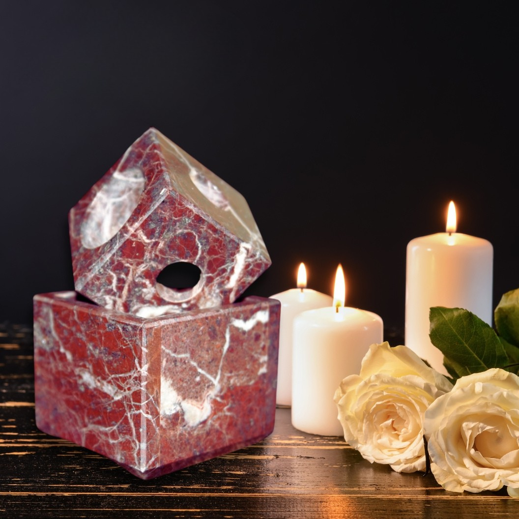 Marble 6 in 1 Candle Holder