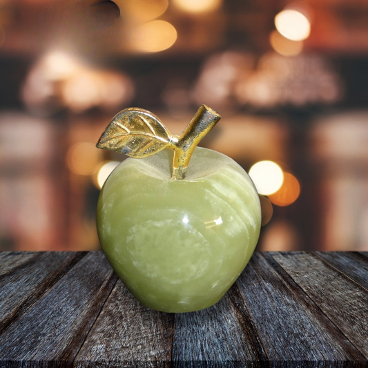 Marble Apple Decoration Piece