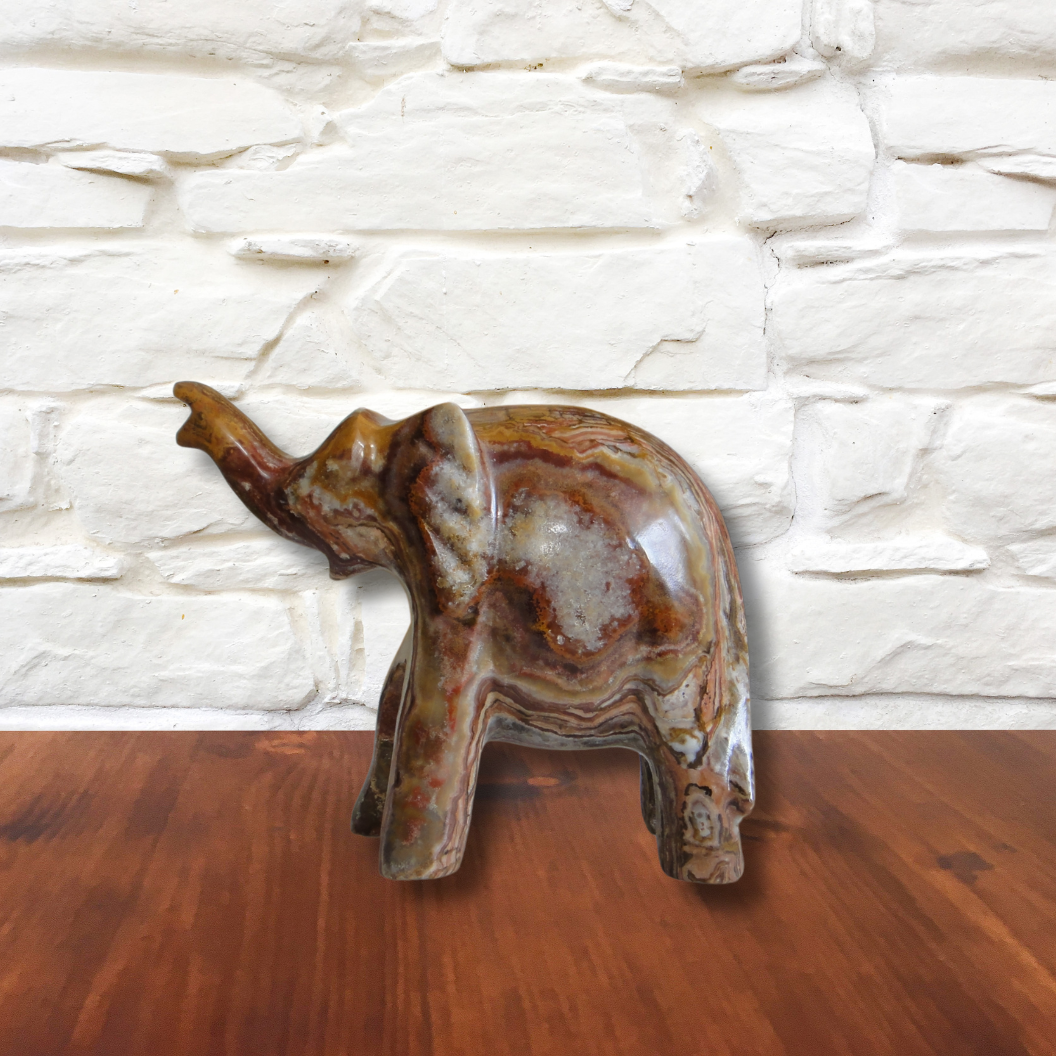 Marble Elephant Decor