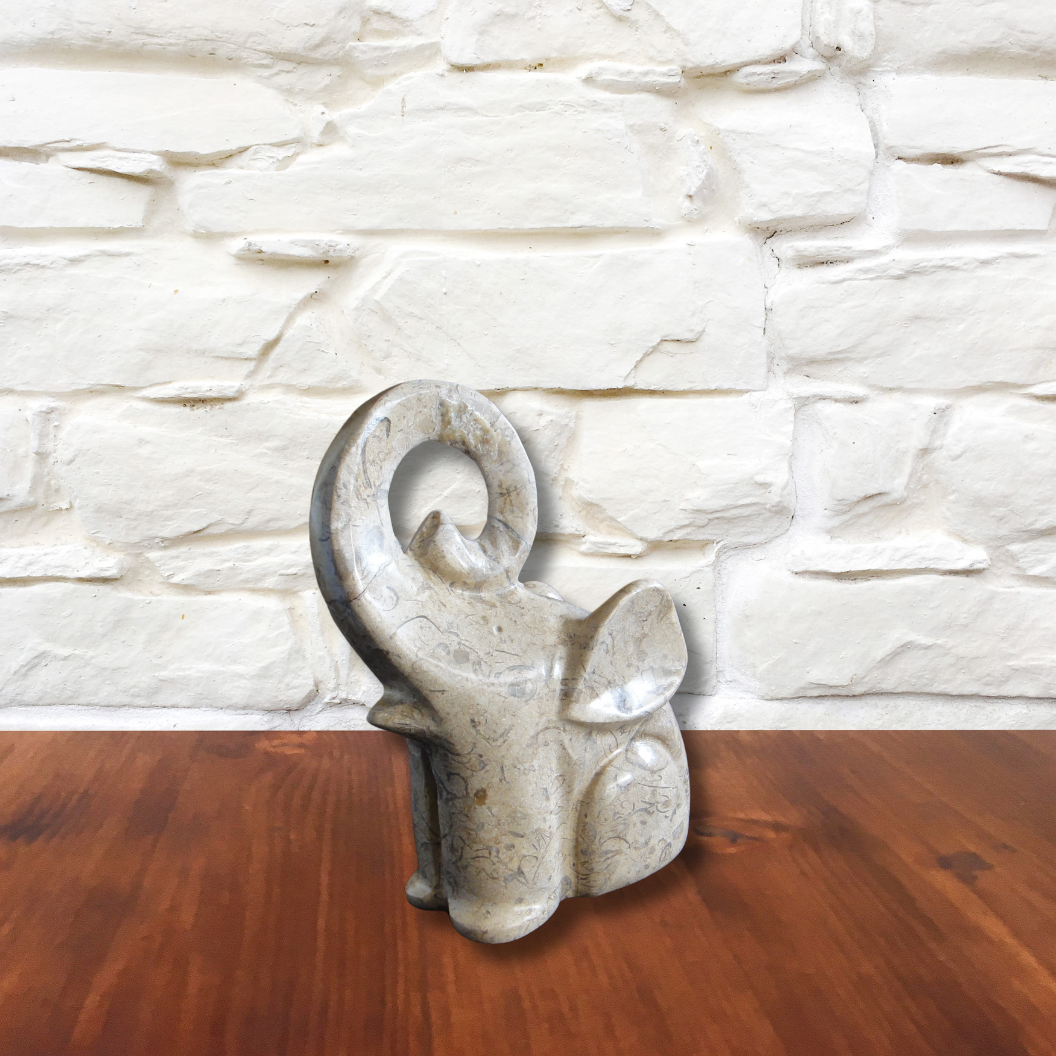 Marble Elephant Decor